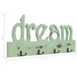 NNEVL Wall Mounted Coat Rack DREAM 50x23 cm