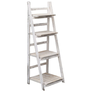 NNEVL 4-Tier Plant Stand 43x33x113 cm Wood