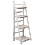 NNEVL 4-Tier Plant Stand 43x33x113 cm Wood