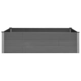 NNEVL Garden Raised Bed Grey 200x100x54 cm WPC