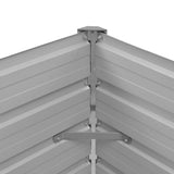 NNEVL Garden Raised Bed Brown 100x40x77 cm Galvanised Steel