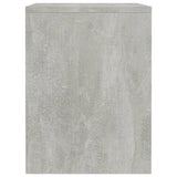 NNEVL Bedside Cabinets 2 pcs Concrete Grey 40x30x40 cm Chipboard