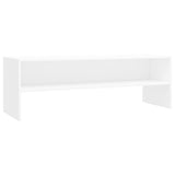 NNEVL TV Cabinet White 120x40x40 cm Chipboard
