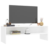 NNEVL TV Cabinet White 120x40x40 cm Chipboard