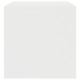 NNEVL TV Cabinet White 100x40x40 cm Chipboard