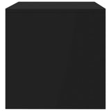 NNEVL TV Cabinet Black 100x40x40 cm Chipboard