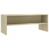NNEVL TV Cabinet Sonoma Oak 100x40x40 cm Chipboard