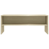 NNEVL TV Cabinet Sonoma Oak 100x40x40 cm Chipboard