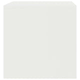 NNEVL TV Cabinet White 80x40x40 cm Chipboard