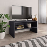 NNEVL TV Cabinet Grey 80x40x40 cm Engineered Wood