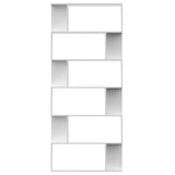 NNEVL Book Cabinet/Room Divider White 80x24x192 cm Engineered Wood
