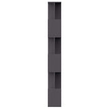 NNEVL Book Cabinet/Room Divider Grey 80x24x192 cm Chipboard