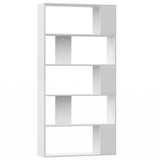 NNEVL Book Cabinet/Room Divider White 80x24x159 cm Chipboard