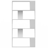 NNEVL Book Cabinet/Room Divider White 80x24x159 cm Chipboard