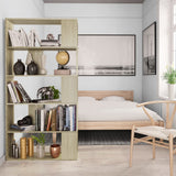 NNEVL Book Cabinet/Room Divider Sonoma Oak 80x24x159 cm Chipboard