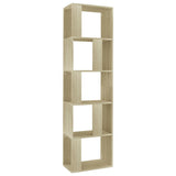 NNEVL Book Cabinet/Room Divider Sonoma Oak 45x24x159 cm Chipboard