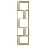 NNEVL Book Cabinet/Room Divider Sonoma Oak 45x24x159 cm Chipboard