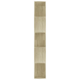 NNEVL Book Cabinet/Room Divider Sonoma Oak 45x24x159 cm Chipboard