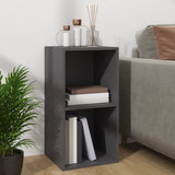 NNEVL Vinyl Storage Box Grey 71x34x36 cm Engineered Wood