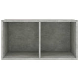 NNEVL Vinyl Storage Box Concrete Grey 71x34x36 cm Chipboard