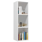 NNEVL Book Cabinet/TV Cabinet White 36x30x114 cm Chipboard