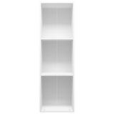 NNEVL Book Cabinet/TV Cabinet White 36x30x114 cm Chipboard