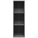NNEVL Book Cabinet/TV Cabinet Grey 36x30x114 cm Chipboard