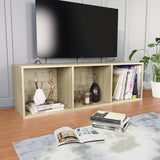 NNEVL Book Cabinet/TV Cabinet Sonoma Oak 36x30x114 cm Chipboard
