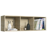 NNEVL Book Cabinet/TV Cabinet Sonoma Oak 36x30x114 cm Chipboard