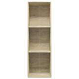 NNEVL Book Cabinet/TV Cabinet Sonoma Oak 36x30x114 cm Chipboard