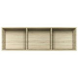 NNEVL Book Cabinet/TV Cabinet Sonoma Oak 36x30x114 cm Chipboard