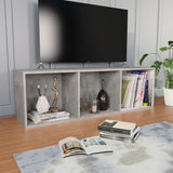 NNEVL Book Cabinet/TV Cabinet Concrete Grey 36x30x114 cm Engineered Wood