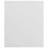 NNEVL Book Cabinet/TV Cabinet High Gloss White 36x30x114 cm Chipboard