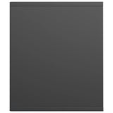 NNEVL Book Cabinet/TV Cabinet Grey 36x30x143 cm Chipboard