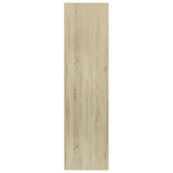 NNEVL Book Cabinet/TV Cabinet Sonoma Oak 36x30x143 cm Chipboard