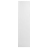 NNEVL Book Cabinet/TV Cabinet High Gloss White 36x30x143 cm Chipboard