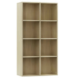 NNEVL Book Cabinet/Sideboard Sonoma Oak 66x30x130 cm Chipboard