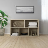 NNEVL Book Cabinet/Sideboard Sonoma Oak 50x25x80 cm Engineered Wood