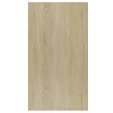 NNEVL Book Cabinet/Sideboard Sonoma Oak 50x25x80 cm Engineered Wood