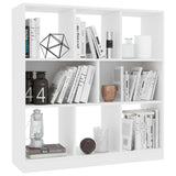 NNEVL Book Cabinet White 97.5x29.5x100 cm Chipboard