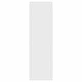 NNEVL Book Cabinet White 97.5x29.5x100 cm Chipboard