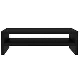 NNEVL Monitor Stand Black 42x24x13 cm Chipboard