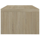 NNEVL Monitor Stand Sonoma Oak 42x24x13 cm Chipboard