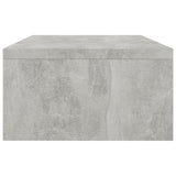 NNEVL Monitor Stand Concrete Grey 42x24x13 cm Chipboard