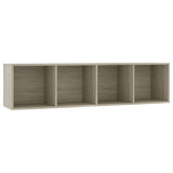 NNEVL Book Cabinet/TV Cabinet Sonoma Oak 143x30x36 cm