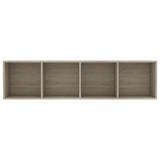 NNEVL Book Cabinet/TV Cabinet Sonoma Oak 143x30x36 cm