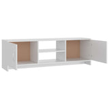 NNEVL TV Cabinet White 120x30x37.5 cm Chipboard