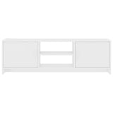 NNEVL TV Cabinet White 120x30x37.5 cm Chipboard