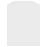 NNEVL TV Cabinet White 120x30x37.5 cm Chipboard