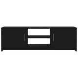 NNEVL TV Cabinet Black 120x30x37.5 cm Chipboard